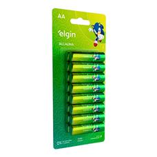 16 Pilhas Alcalinas Aa Elgin