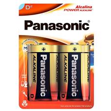 2 Pilhas Alcalinas D Panasonic