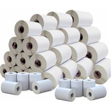 50 Rolo Etiqueta Térmica 10x15 (100x150) C/ Serrilha 200 Und