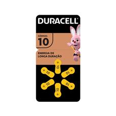 6 Baterias Auditivas 10 Duracell