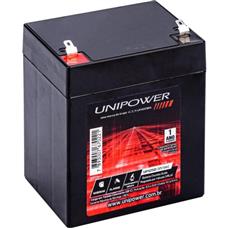 Bateria Estacionária Selada 12V 5Ah VRLA UP1250 Unipower