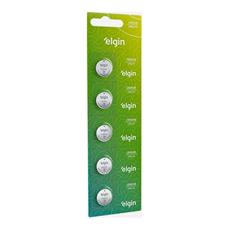 Bateria Lítio Cr2025 Elgin Cartela Com 05 Unidades