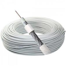 Cabo Coaxial RG6 95% ROL BR Megatron - RL / 100