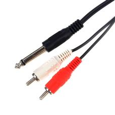 Cabo 2 Rca X P10 Mono Niquel 1,8m