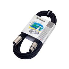 Cabo De Microfone Pro Balanceado Emborrachado Mpbe-03 3 Metros Wireconex