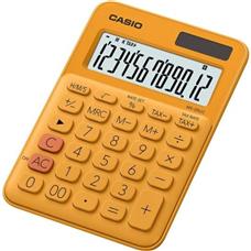 Calculadora de Mesa Casio MS20UC 12 Dígitos Laranja