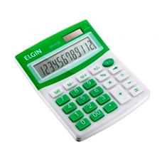 Calculadora Mesa Visor 12 Dig. - Verde Mv4126 Elgin