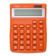 Calculadora De Mesa 12 Digitos Cor Laranja Mv-4128 Elgin