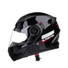 Capacete Texx Escamot Gladiator Pret Brilhante 60