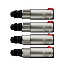 Conector P10 1/4 Femea Linha Trs Wc 197 Wireconex 04 Unidades