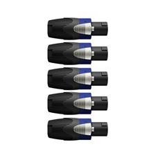 Conector Speakon Macho Para Cabo Wc 605 4p Spk Wireconex 05 Unidades