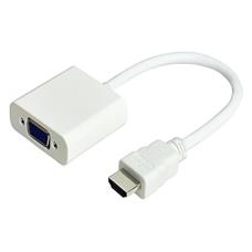 Conversor Hdmi Para Vga Com Audio Branco Storm