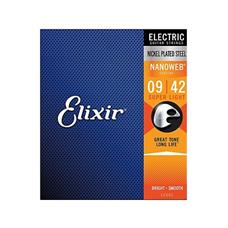 Cordas 009 Super Light Guitarra Nanoweb Elixir