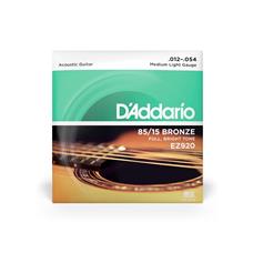 Cordas Para Violão Aço D Addario Bronze 85/15 Ez920 .012-.054