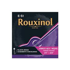 Encordoamento Cavaquinho E-51 Elétrico Acústico Rouxinol