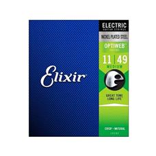 Encordoamento 011 Medium Guitarra Optiweb Elixir