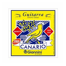 Encordoamento Giannini P/guitarra Canário Aço 0.009' Gesgt9