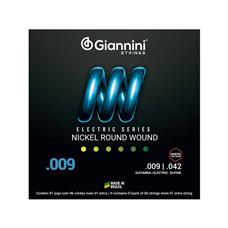 Encordoamento Giannini P/guitarra Niquel 0.009 Geegst.9