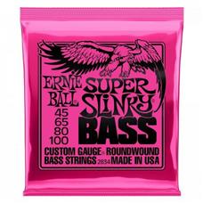 Encordoamento Para Contrabaixo Niquel .045 Super Slinky Ernie Ball