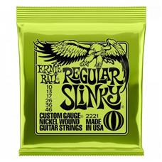 Encordoamento Para Guitarra 0.10 Niquel Regular Slinky 2221 Ernie Ball