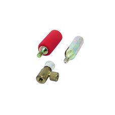 Kit P/encher Pneu Bering (bikes) Valv + 2 Garrafas Co2 16g