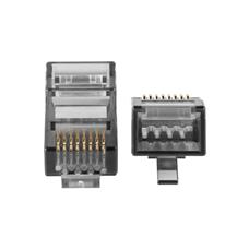Kit 20 Conectores CONEX 3000 Rj45 Cat6 Intelbras - 20 Unidades