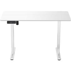 Mesa Elétrica Altura Ajustável Motor único Fortrek Lift Branca 120×60