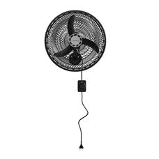 Ventilador Parede 50cm Oscilante 127v Preto Ventisol