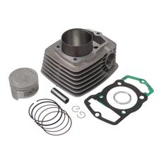 Kit Premium C/cilindro Pistao Junta Kmp.anel Rik Cbx 200