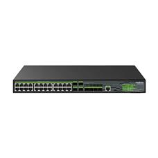 Switch Gerenciável L3 24 Portas Gigabit PoE+ 370W e 4 Portas SFP+ 10Gb S3328G-PB Intelbras